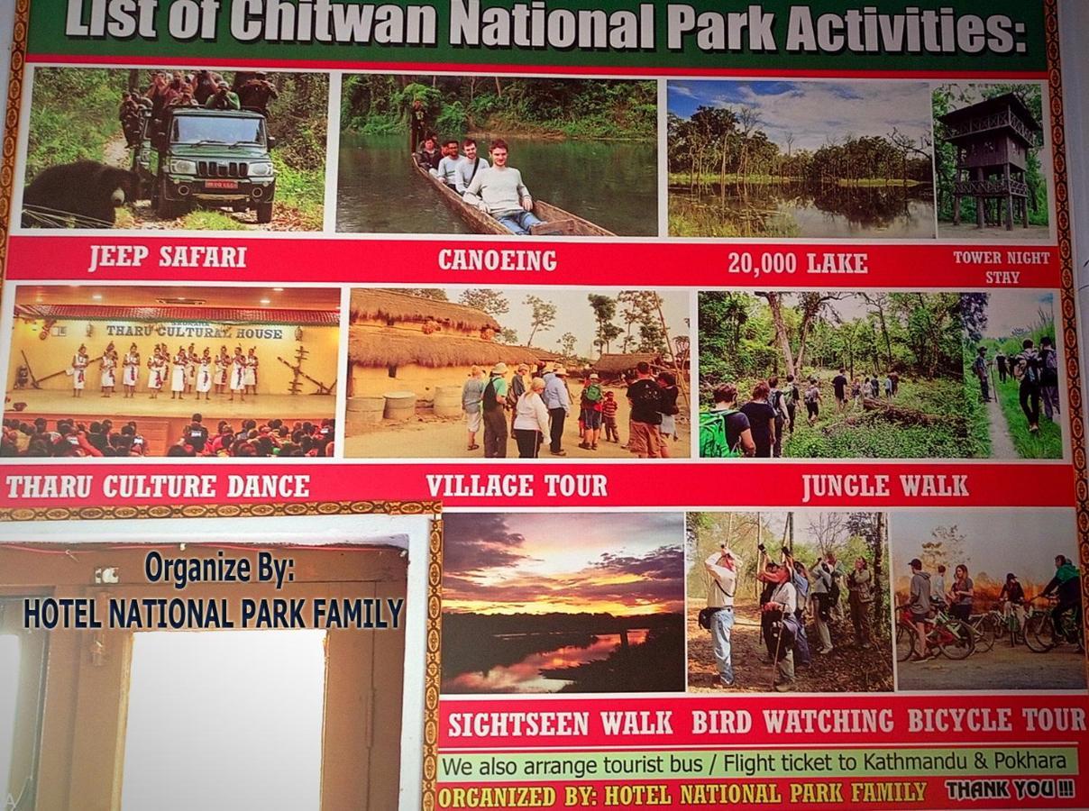 Hotel National Park Sauraha- Homely Stay And Peaceful Location With Jungle Safari Arrangements ภายนอก รูปภาพ